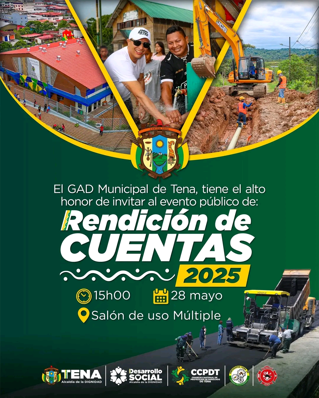 Invitación oficial a Rendición de Cuentas 2025